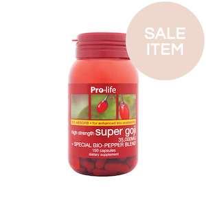 Pro-life Super Goji 150 Capsules*