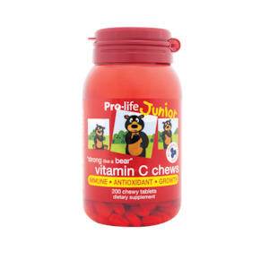 Pro-life Junior Vitamin C Chewable Tablets (Blueberry)