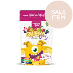 Gluten Free: Morlife Gutsy Kidz Powder 150g (Berry)