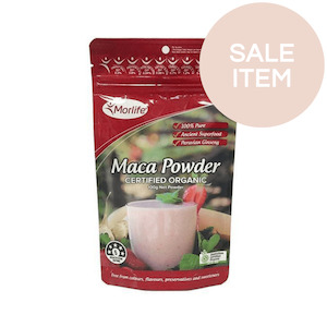 Morlife Maca Powder 100g (Certified Organic)*