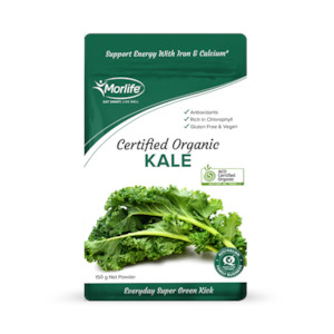 Morlife Kale Powder 150g (Certified Organic)