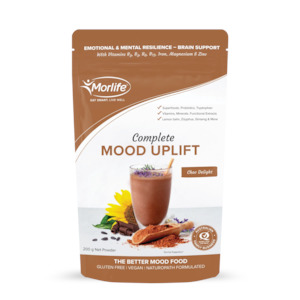 Morlife Complete Mood Uplift Powder 200g (Choc Delight)