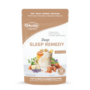 Morlife Deep Sleep Remedy Powder 200g (Salted Caramel)