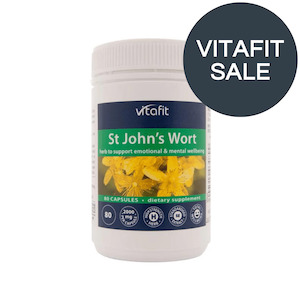 Vitafit St John's Wort 80 Capsules*