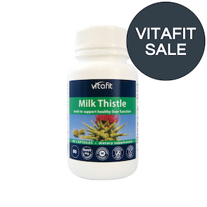 Vitafit Milk Thistle 80 Capsules*