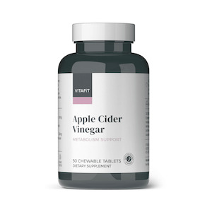 Vitafit Apple Cider Vinegar 50 Chewable Tablets