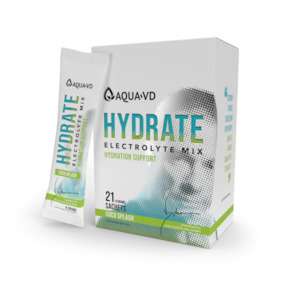 AQUA-VD Hydrate Electrolyte Mix 21 x 9g Sachets