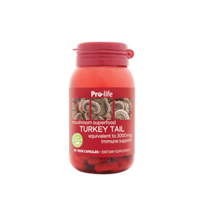 Pro-life Turkey Tail Mushroom 30 Vege Capsules