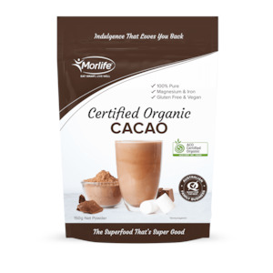 Morlife Cacao Powder 150g (Certified Organic)