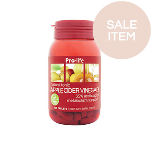 Sale: Pro-life Apple Cider Vinegar 150 Tablets*