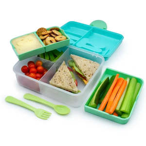 Melii 2-Tier Bento Box with Utensils