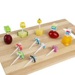 (11pc) 3D Food Picks, Transport