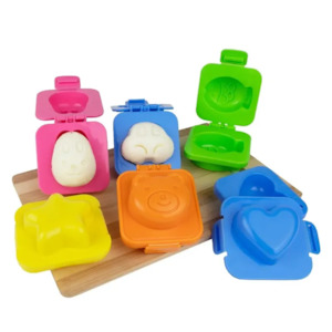 (6pc) Egg Molds/Rice Shapes