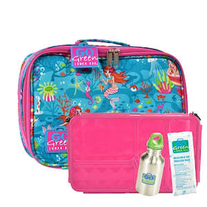 Go Green Lunchbox Set, Mermaid Paradise