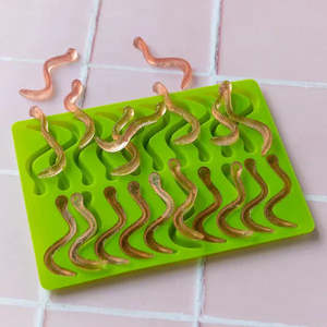 Silicone Mould Wormy Snakes