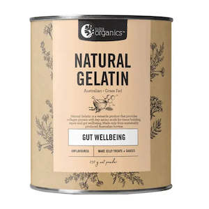 Nutra Organics, Natural Unflavoured Gelatin, 250g/500g