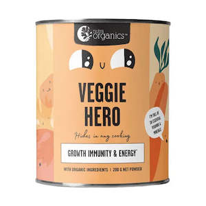 Nutra Organics, Veggie Hero (DF/V), 125g/200g