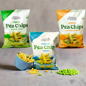 Ceres Organics, Organic, NZ Made Pea Chips, 100g