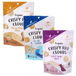 Ceres Organics, Organic Crispy Rice Clouds (GF/DF), 50g