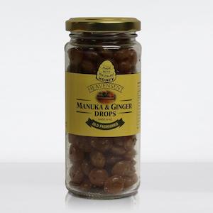 Old Fashioned Sweets 150/170g: Manuka & Ginger Drops 170g