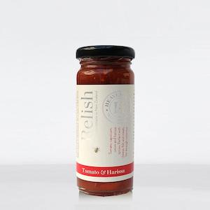 Relishes Mustards: Tomato & Harissa Relish 100g