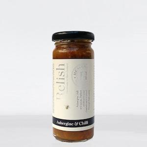 Relishes Mustards: Aubergine & Chilli Relish 100g