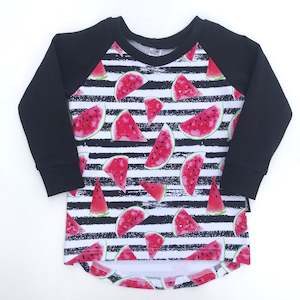 Infant clothing: Watermelon Crew - Size 2