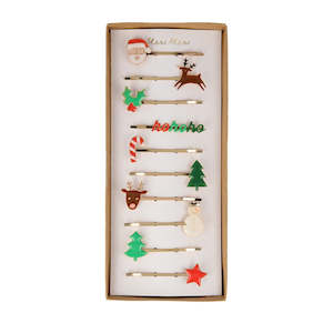 Christmas Icon Hairs Clips