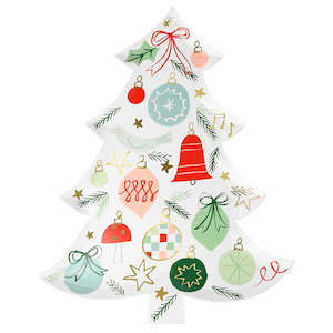 Xmas: Festive Pattern Tree Napkins