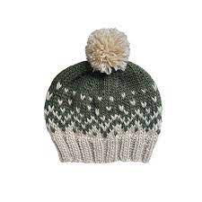 Acorn Snowflake Beanie