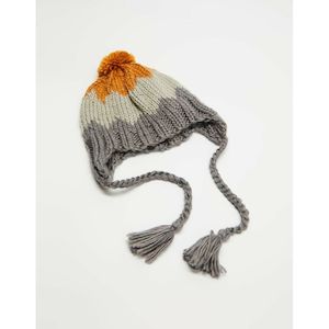 Acorn Zig Zag Beanie-Grey