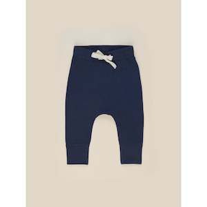 Drop Crotch Pant-Navy