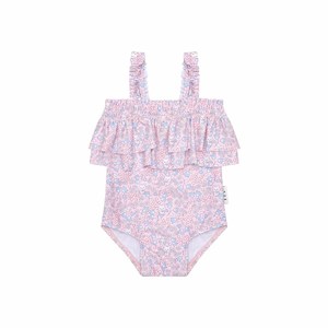 Bluebell Floral Frill Swimsuit