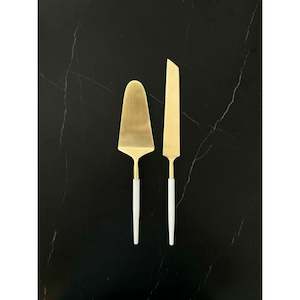 Nel Lusso: Napa Cake Server Set