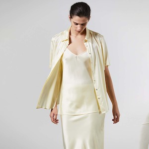 Laing: Silk  Satin Shirt