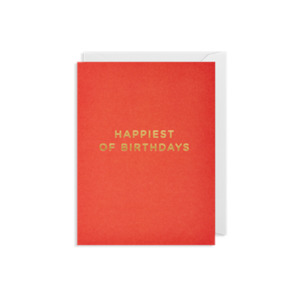 Cards: Happiest of Birthdays