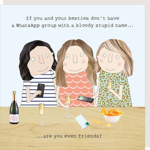 Cards: If Your and your besties..whats app