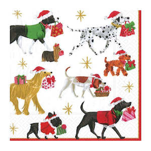 Napkins: Christmas Delivery Napkin