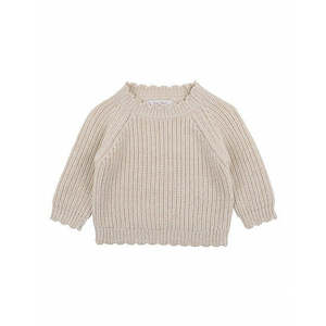 Rib Cream Jumper