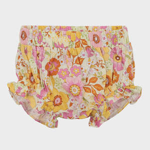 Fox Finch: Retro Print Shorts