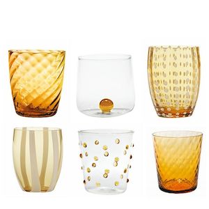 Glassware: Melting Pot Set of Tumblers