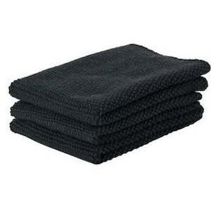 Kitchen Dishcloth - Black