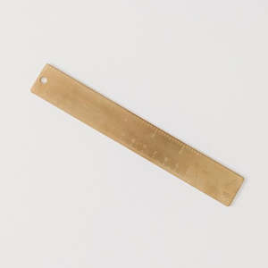 HQ Brass Ruler