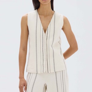 Matera Stripe Vest