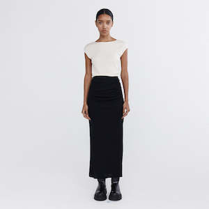 Sofina Skirt Black Merino