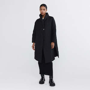 Piper Jacket Black Cotton/Silk