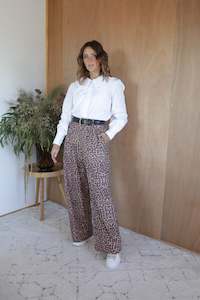 Boat Pant - Leopard