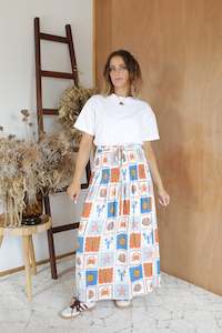 Gale Skirt - Tiles