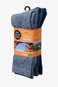 3 Pack Outdoor Socks