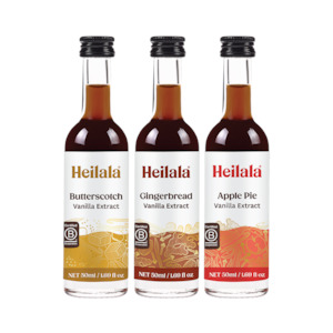 Favourite Flavours Vanilla Extract Trio | Gingerbread, Butterscotch & Apple Pie …